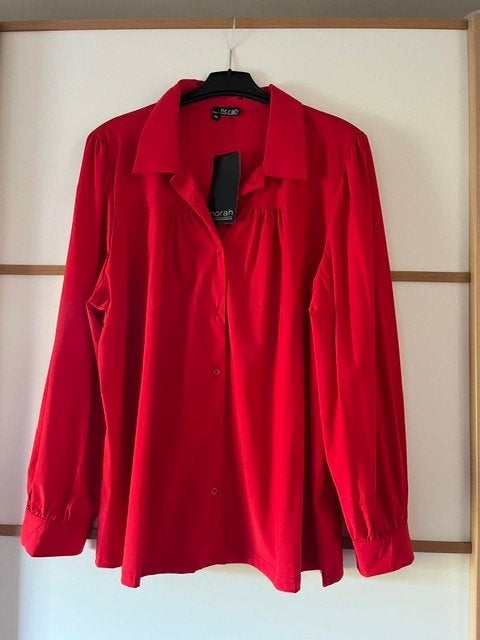 Nieuwe Blouse Rood 48 NORAH, Blouse of Tuniek, Nieuw, Ophalen of Verzenden, Norah