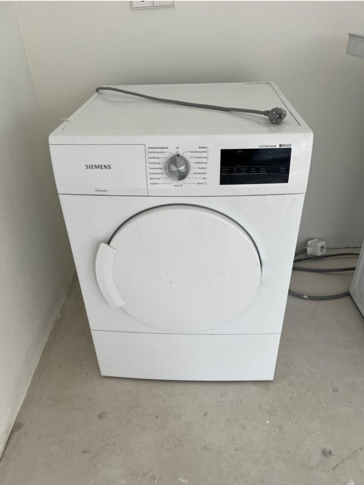 SIEMENS luchtafvoer droger wasdroger Bezorging mogelijk, 6 tot 8 kg, Luchtafvoer, Ophalen of Verzenden, Voorlader