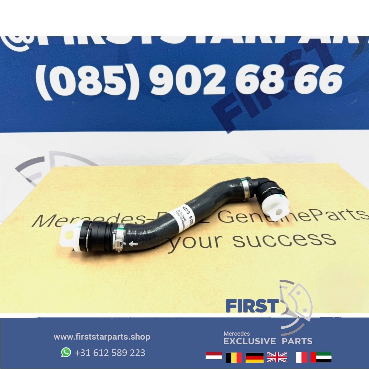 C63 KOELSLANG BUIS Mercedes W206 W254 W167 W236 AMG MOTOR SL, Gebruikt, -, Ophalen of Verzenden, -