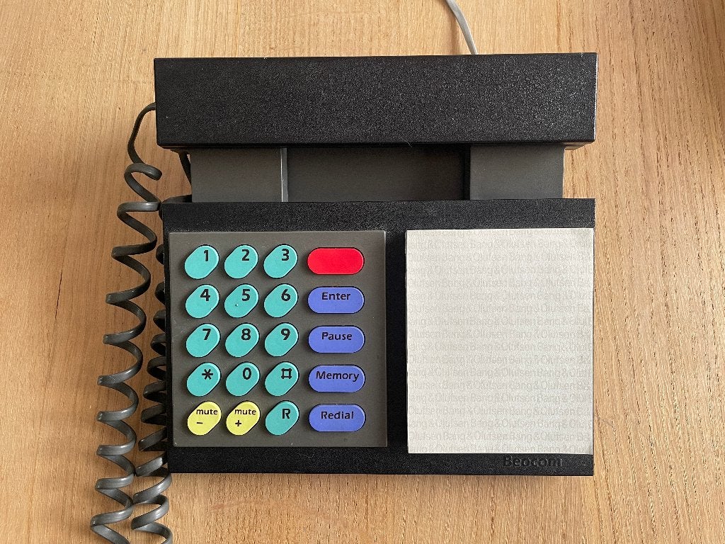 Bang & Olufsen Telefoon (1986) – iconisch retro design, Ophalen of Verzenden, Zo goed als nieuw