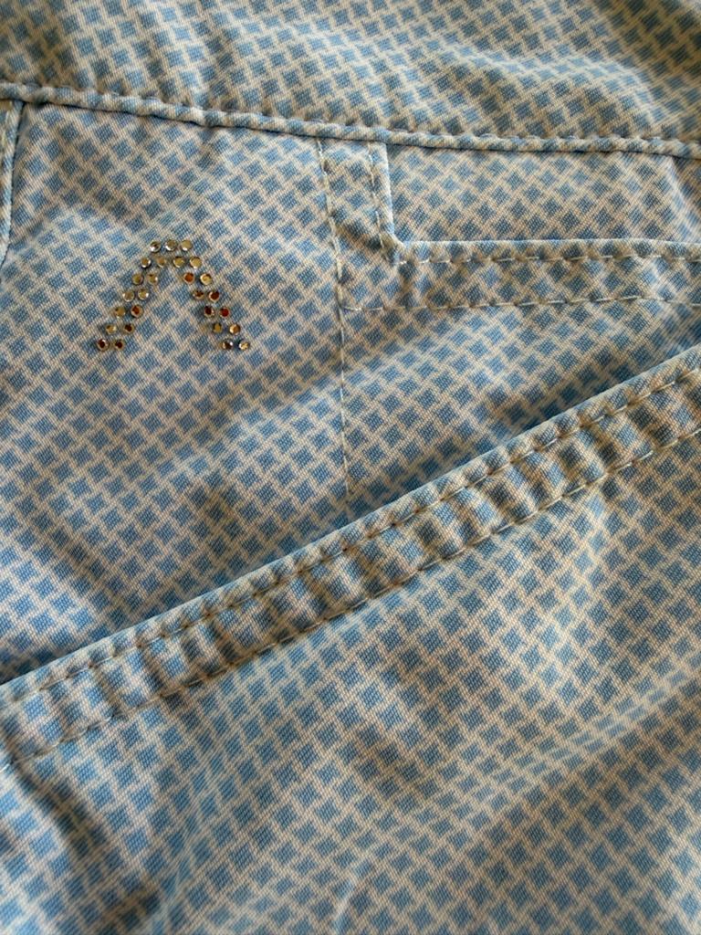 Alberto Dames Golfbroek Stretch Maat 36, Blauw, Ophalen of Verzenden, Maat 36 (S), Lang