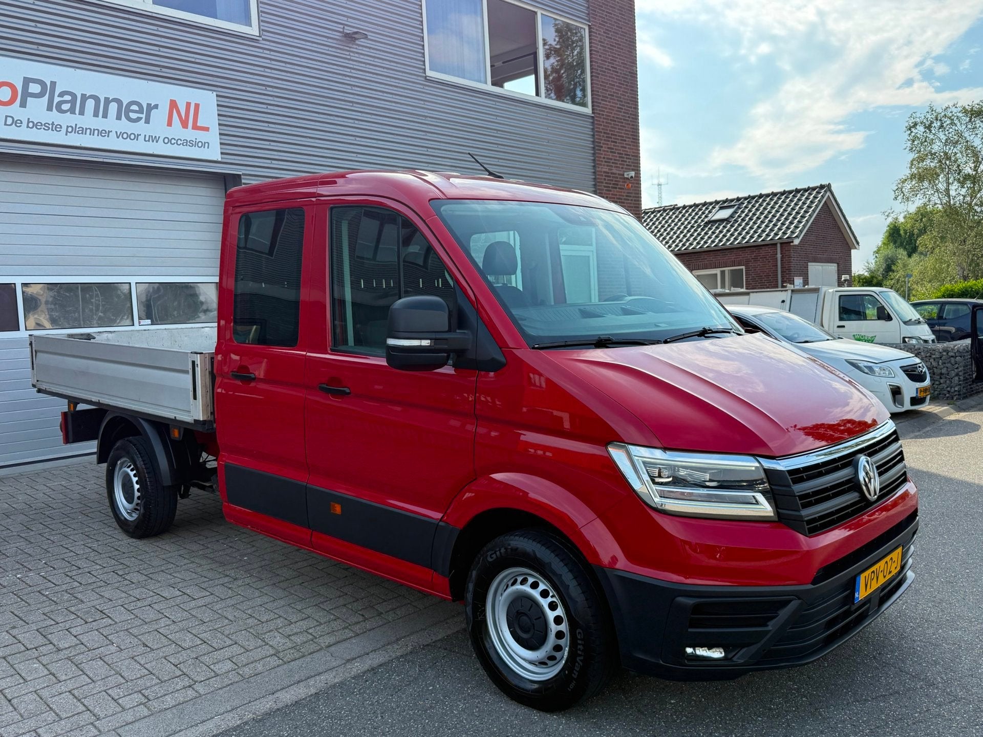 Volkswagen Crafter 35 2.0 TDI L3 DC Highline! 7-Pers.! Navi!, Auto's, Bestelauto's, Stof, Euro 6, 4 cilinders, Volkswagen