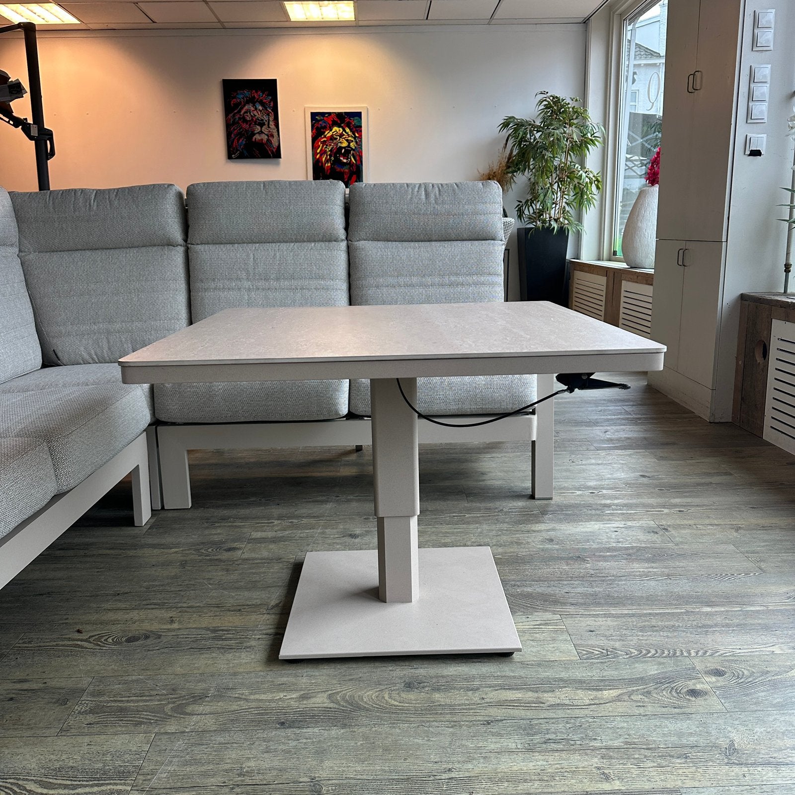 LIFE Luxe Hoek Loungeset / Tuinset – Verstelbare Tafel!, Zenq, ., Aluminium, Ophalen of Verzenden
