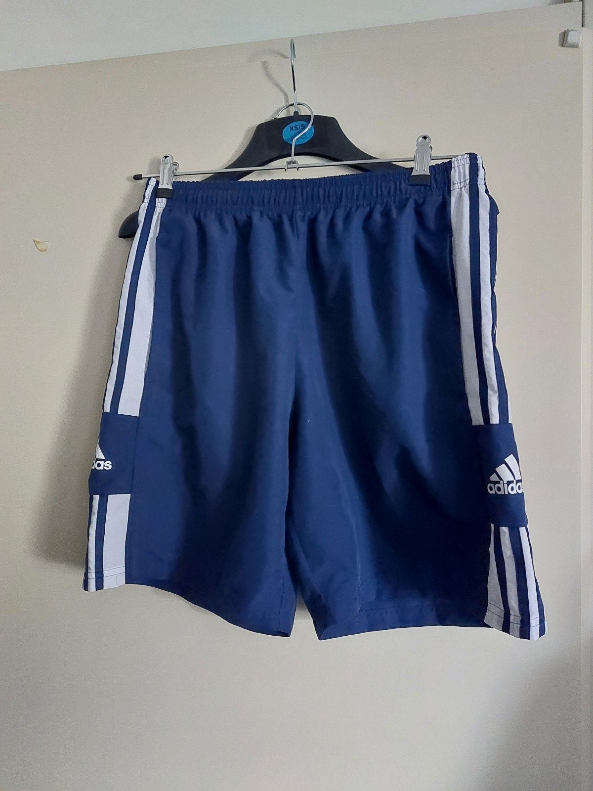 Adidas Korte Sportbroek Blauw - Maat L, Overige maten, Adidas, Gedragen, Algemeen