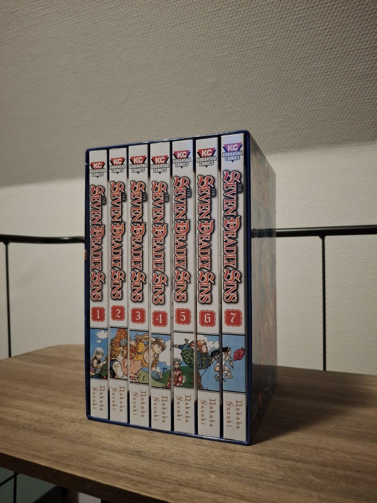 The Seven Deadly Sins Manga Box Set 1 (Vol. 1-7), Boeken, Complete serie of reeks, Ophalen of Verzenden, Zo goed als nieuw, Japan (Manga)