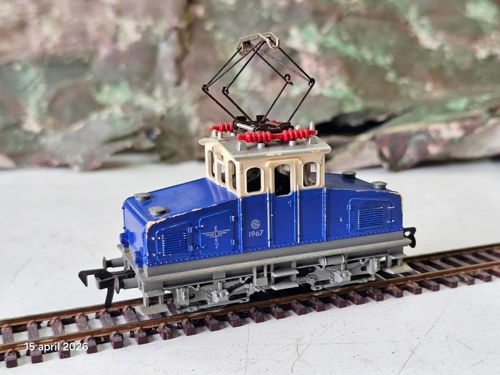 Modeltrein Ho fleischmann 4305,  1967 lokje, Ophalen of Verzenden, Gelijkstroom, Wagon, Fleischmann