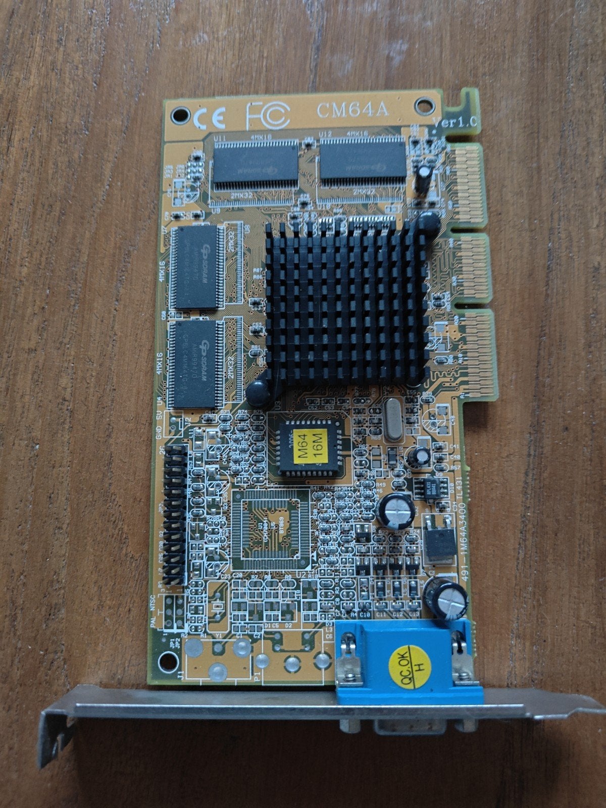 Nvidia riva TNT 2 agp kaart., Computers en Software, Gebruikt, VGA, Ophalen of Verzenden, AGP
