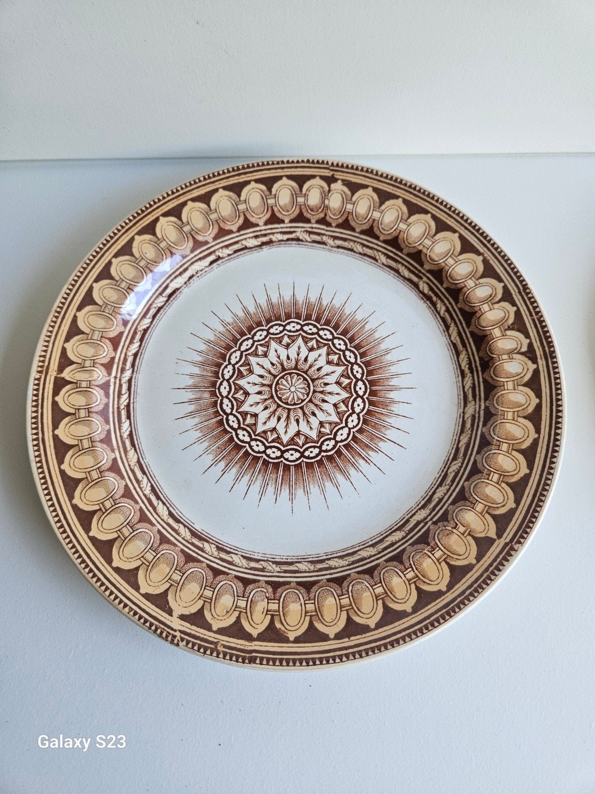 2 Vintage Petrus Regout Maastricht Bali bord, Ophalen of Verzenden