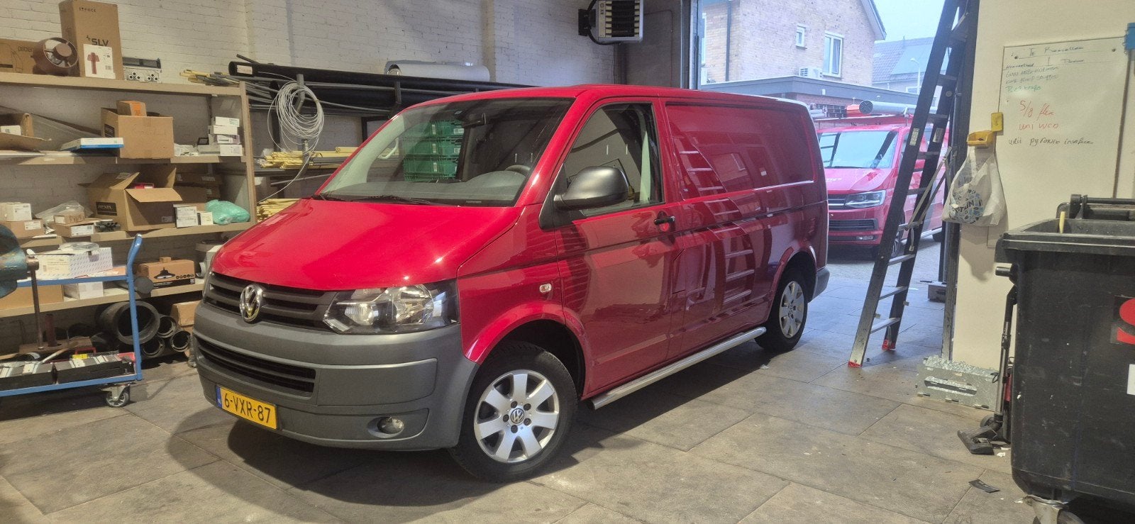 (LAGE KM STAND 87000 km) Volkswagen Transporter, Auto's, Stof, Zwart, 4 cilinders, Volkswagen