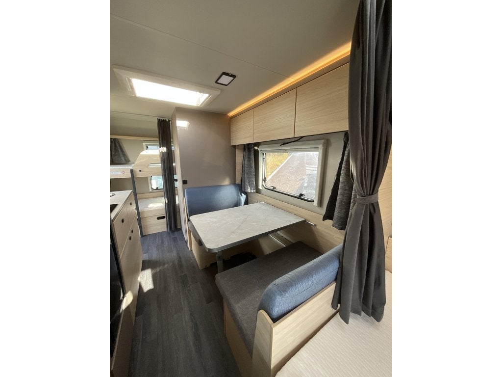 Weinsberg CaraLife 470 QDK STAPELBED-AIRCO-LICHTGEW., Overige merken, Bedrijf, Dwarsbed, Tot en met 5