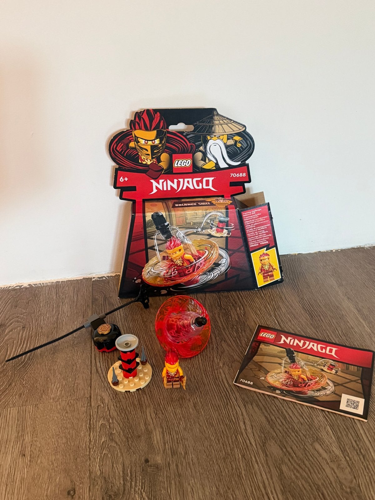 Lego Ninjago 70688 Kai's Spinjitzu Ninja Training Zo goed al, Lego, Ophalen of Verzenden, Zo goed als nieuw, Compleet