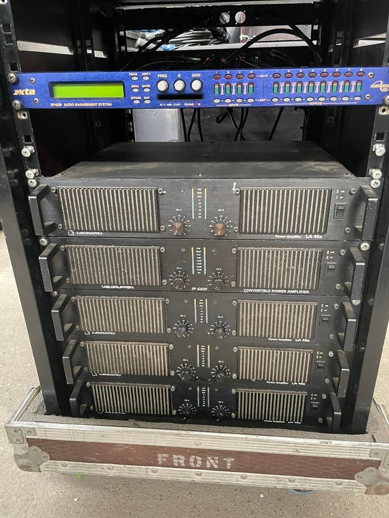 L-acoustics La48a versterkers laatste stuks!!, Gebruikt, Overige typen, 120 watt of meer, Ophalen