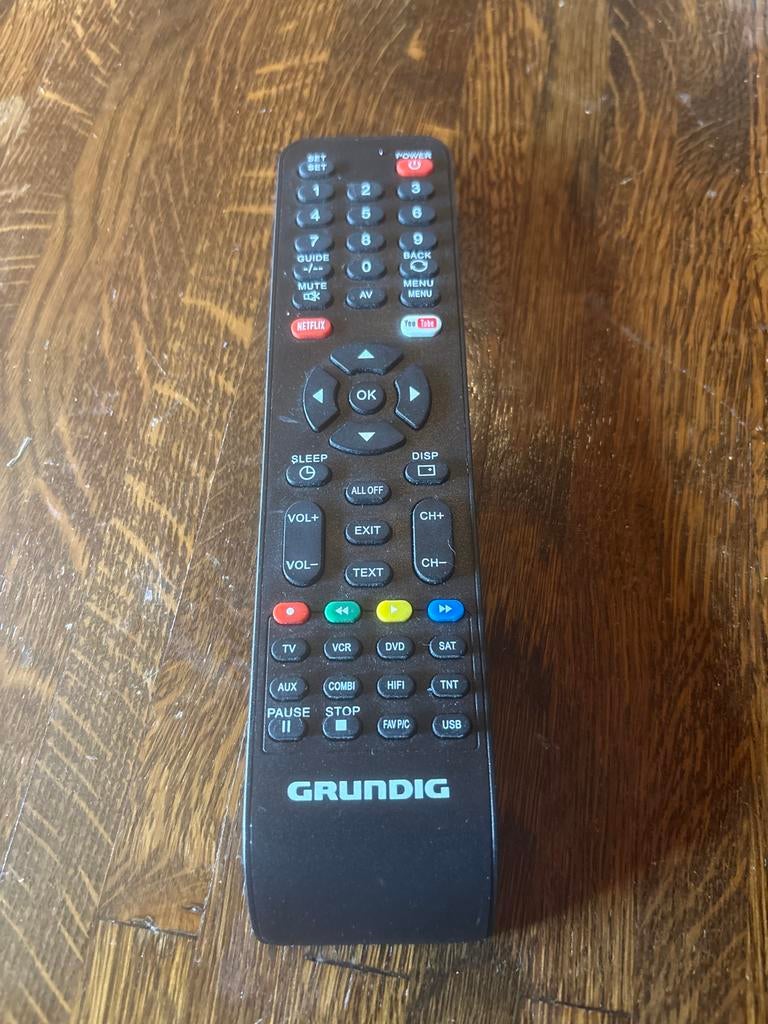 Grundig afstandsbediening, Ophalen of Verzenden, Gebruikt, Origineel, Tv