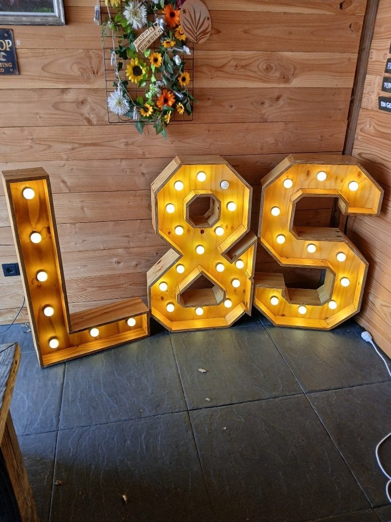lichtletters verhuur licht letters huren xxl, Ophalen, Zo goed als nieuw, Overige