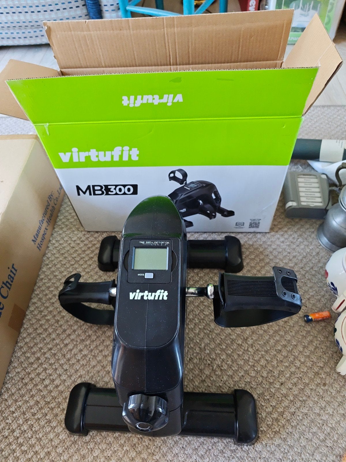 VirtuFit Mini Bike - Compacte Hometrainer, Kunststof, Gebruikt, Armen, Ophalen of Verzenden