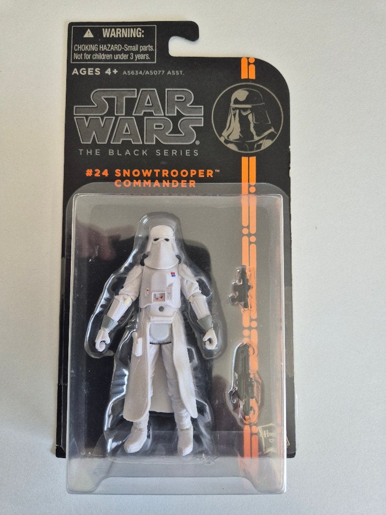 Star Wars BS Orange 3.75" #24 Snowtrooper Commander, Ophalen of Verzenden, Nieuw, Actiefiguurtje