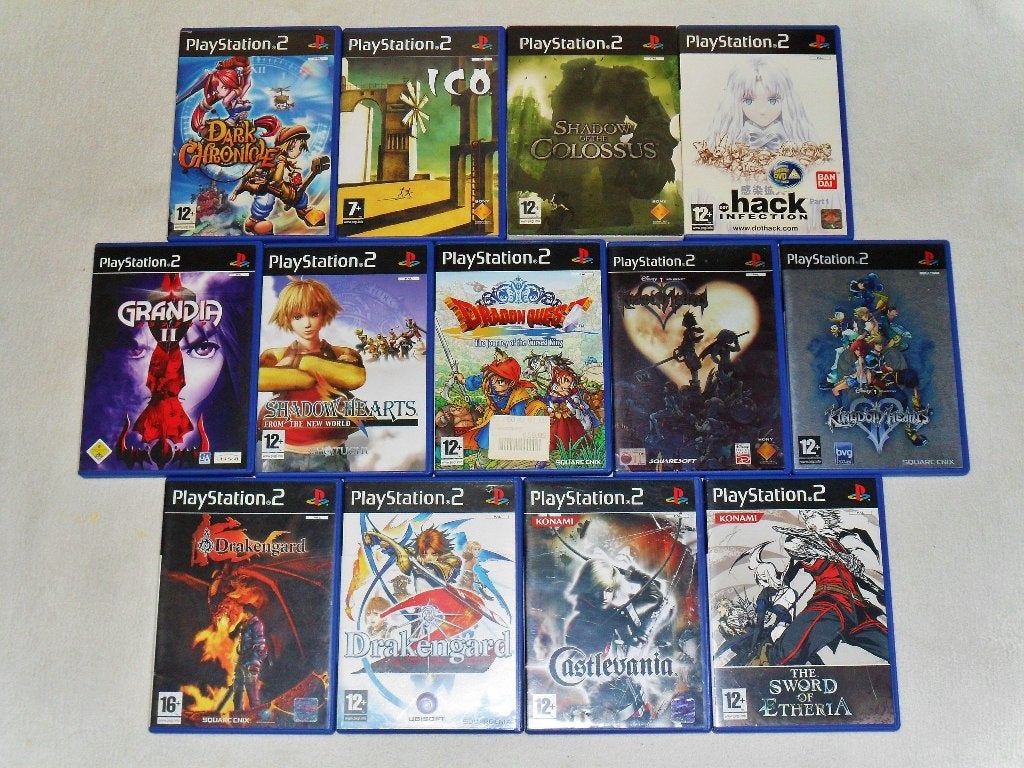 Sword of Etheria, Sly 2, Guity Gear, Dragon Quest, Puyo Pop, 1 speler, Ophalen, Zo goed als nieuw, Vanaf 3 jaar