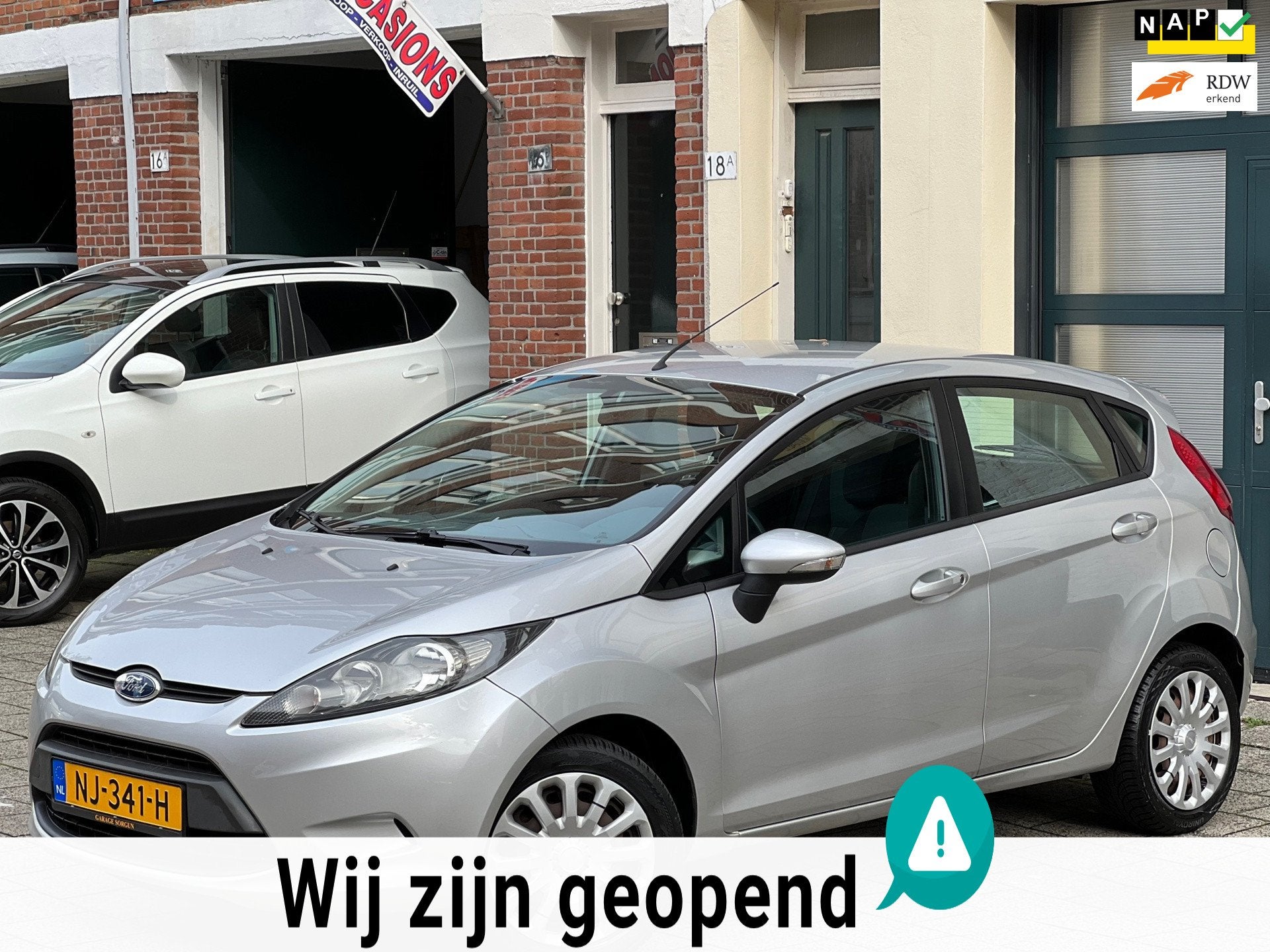Ford Fiesta 1.25 Trend-nieuwe-koppeling-1 jaar apk, Voorwielaandrijving, 1242 cc, 82 pk, Elektrische ramen