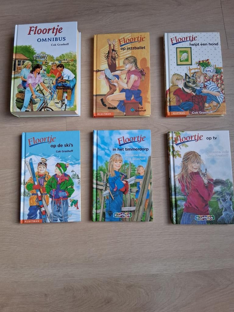 Floortje boeken 5 boeken+omnibus, Ophalen of Verzenden, Gelezen, Suzanne Buis; Cok Grashoff, Fictie algemeen