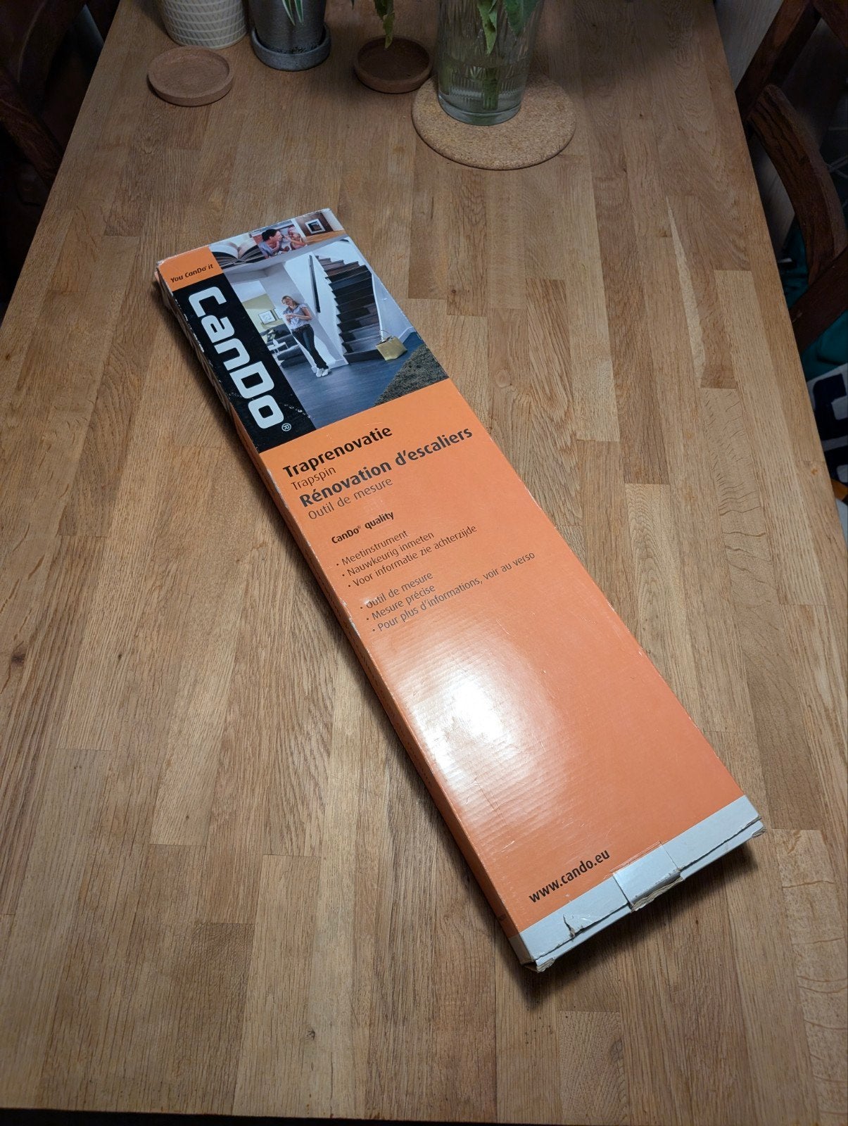 CanDo Trapspin Meetinstrument voor Traprenovatie, Doe-het-zelf en Verbouw, Ophalen of Verzenden, Zo goed als nieuw, Overige meters