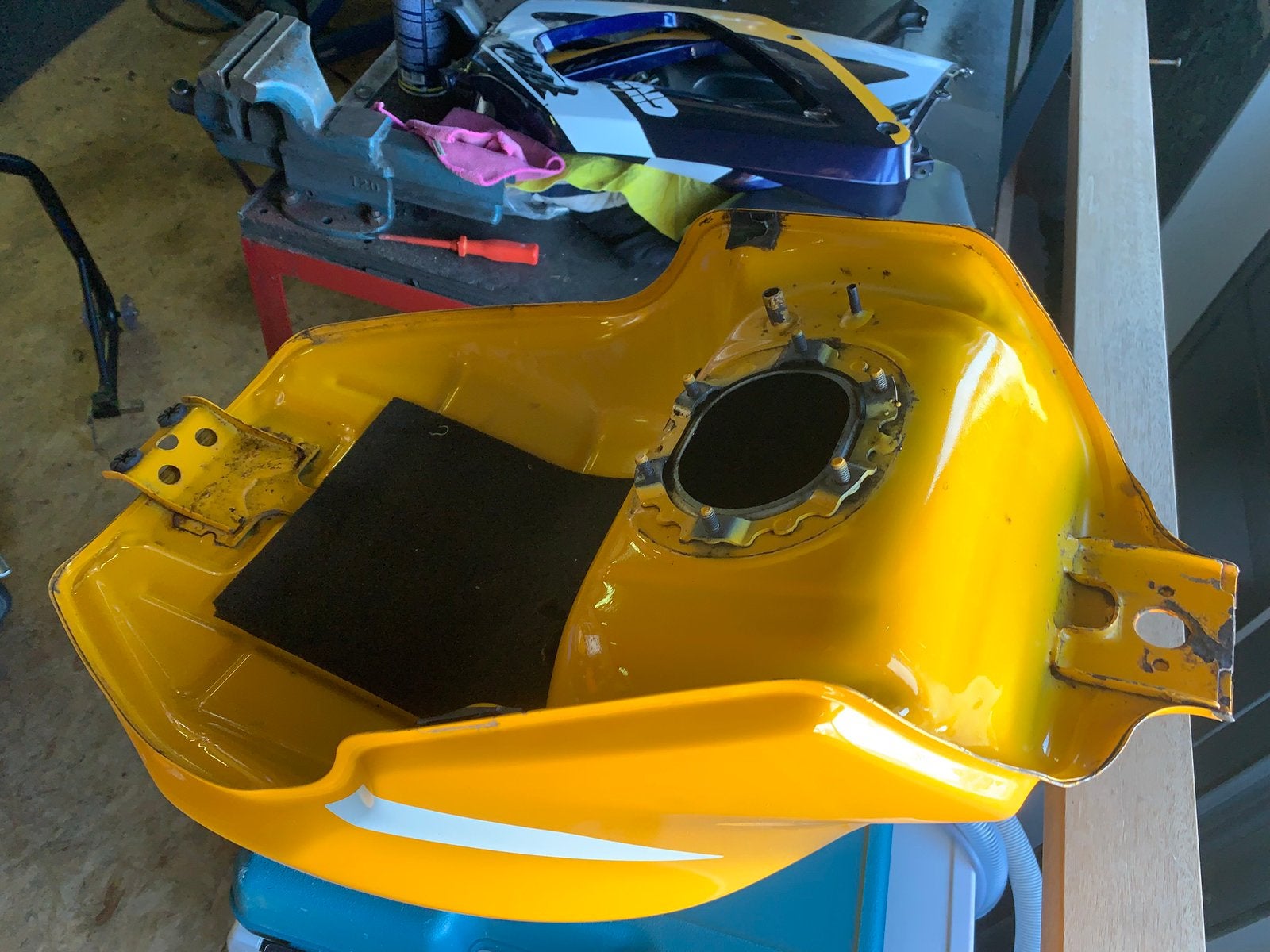 Benzine tank honda cbr 900 rr type sc 44 v.a bj. 2000, Ophalen of Verzenden