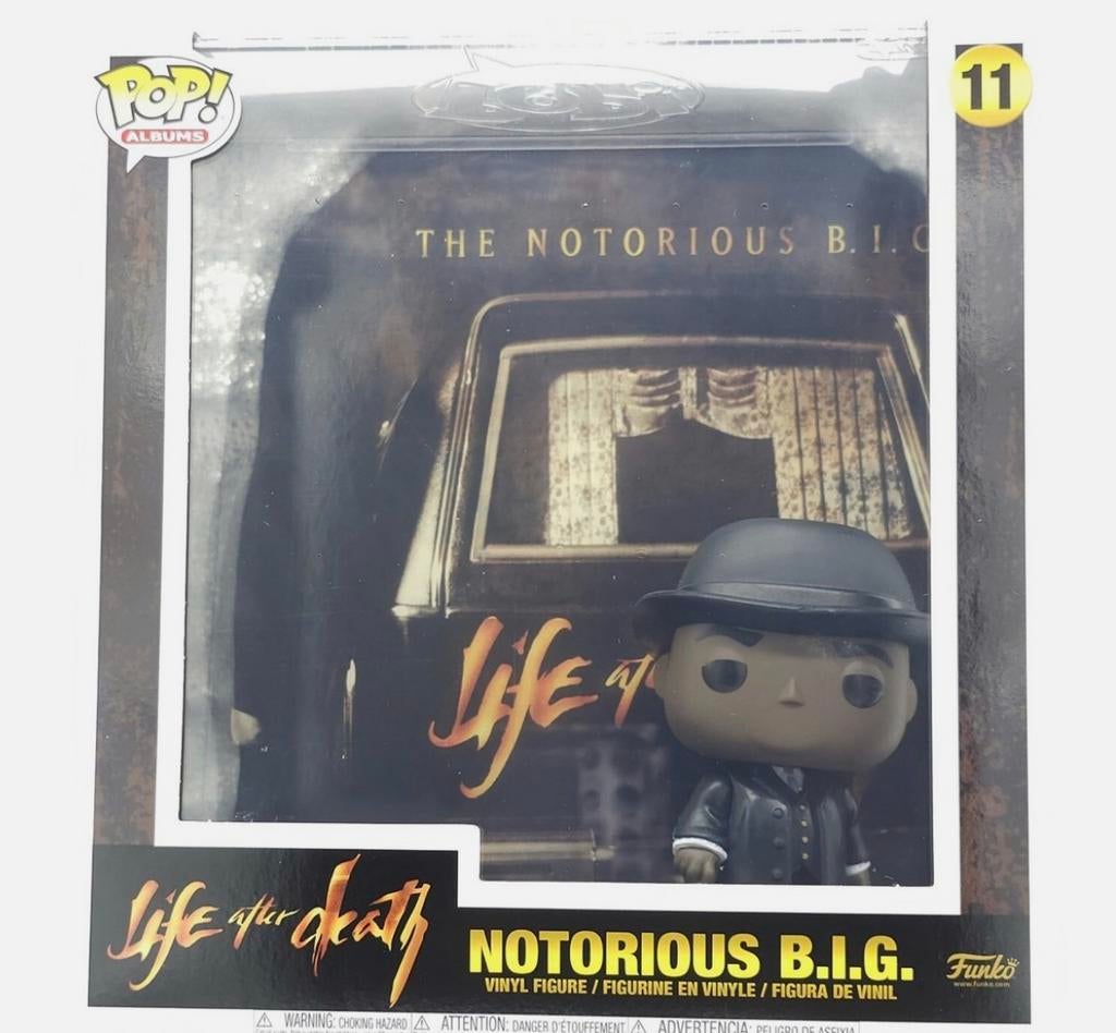 Funko pop notorius b.i.g album, Ophalen of Verzenden, Zo goed als nieuw