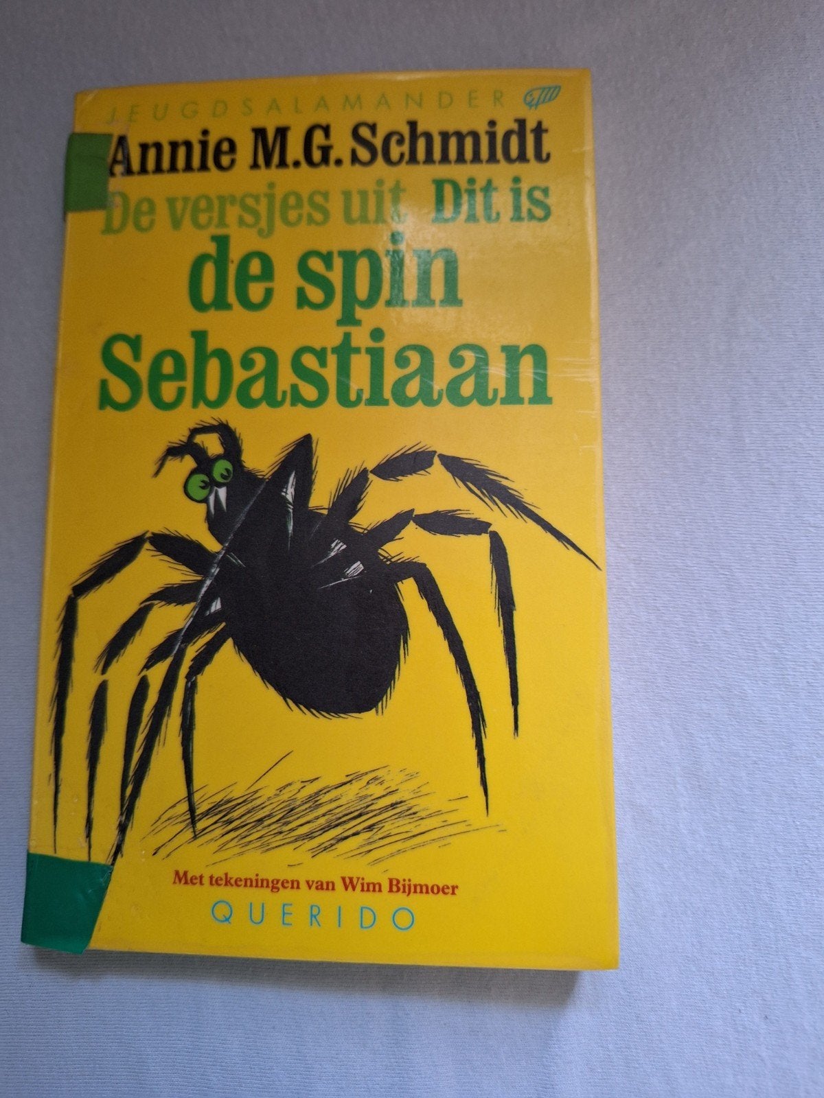 Dit is de spin Sebastiaan - Annie M.G. Schmidt, Ophalen of Verzenden, Gelezen, Annie M.G. Schmidt, Fictie algemeen
