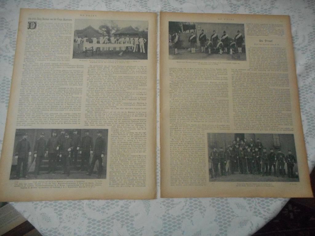 Korps Mariniers. 240-Jarig Bestaan. 1905., Ophalen of Verzenden, Landmacht, Nederland, Overige typen