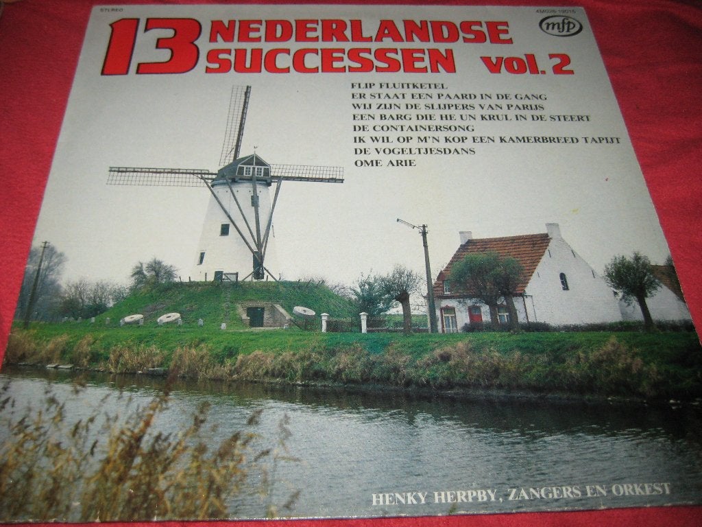 LP, 13 nederlandse successen, Vol. 2, Ophalen of Verzenden, Zo goed als nieuw, LP