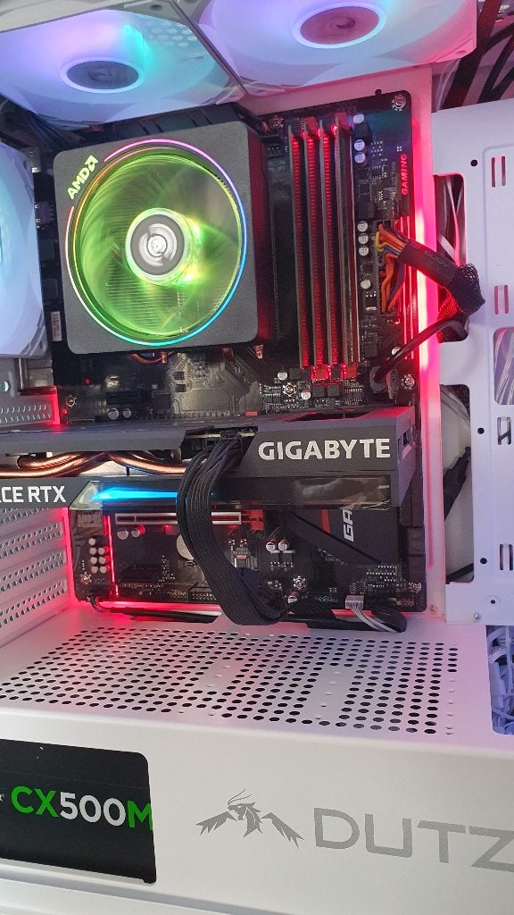 RGB Gaming (Ryzen 5 5600 + 32GB + RTX3060Ti), 32 GB, Zelf gebouwde pc, Virtual Reality, Ophalen of Verzenden