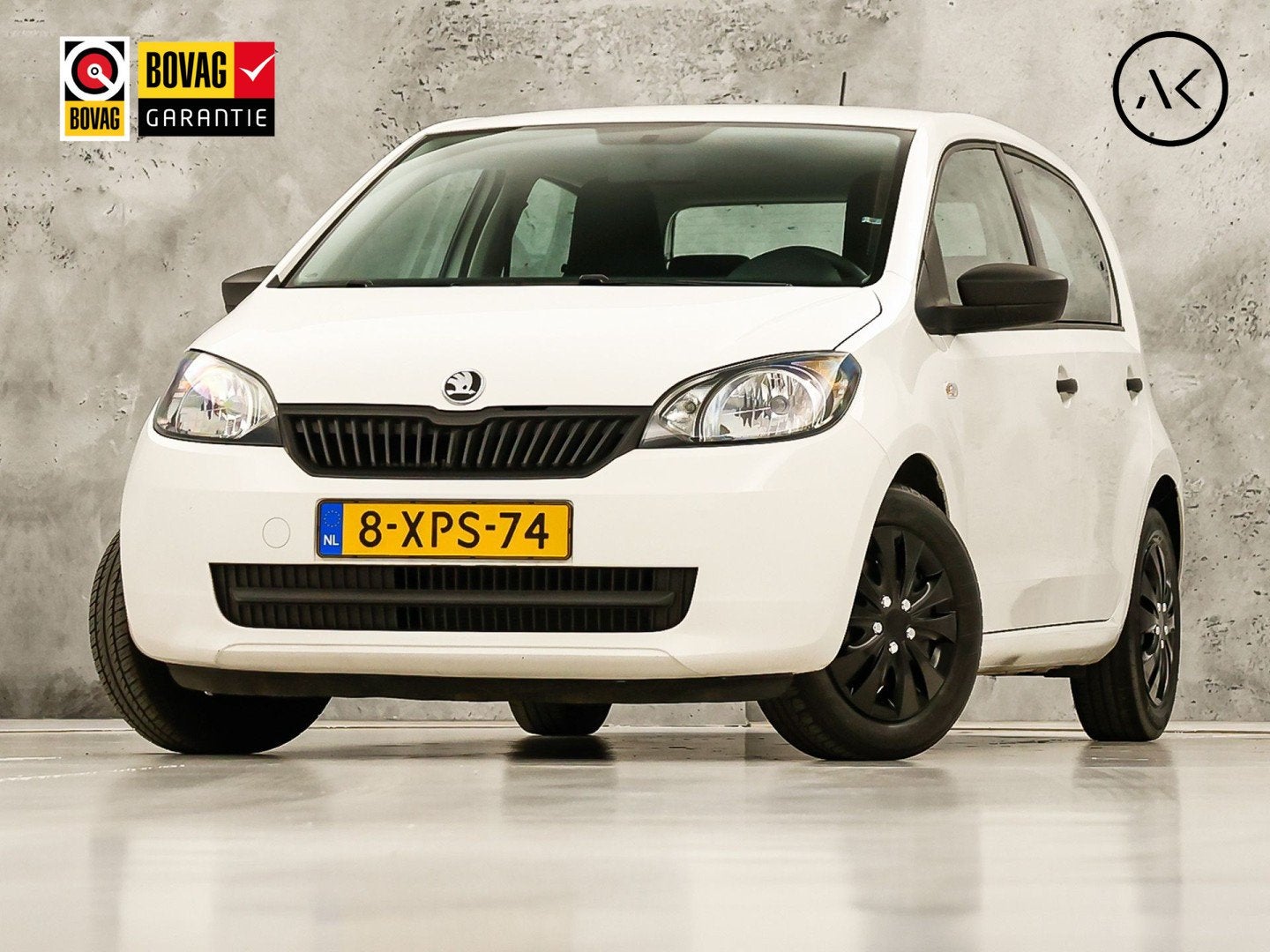 Skoda Citigo 1.0 Greentech Sport (5 DEURS, AIRCO, ELEK RAMEN, Auto's, Voorwielaandrijving, Stof, Gebruikt, Zwart