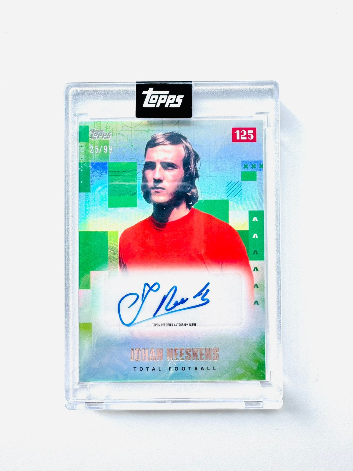 2025 Topps AFC Ajax 125 Anniversary - Johan Neeskens /99, Ophalen of Verzenden, Nieuw, Losse kaart, Foil