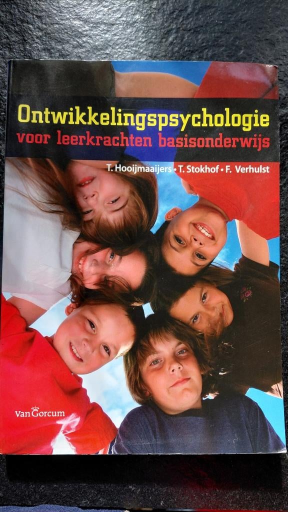 Ontwikkelingspsychologie voor leerkrachten basisonderwijs, T. Stokhof; T. Hooijmaaijers, Ophalen of Verzenden, Ontwikkelingspsychologie