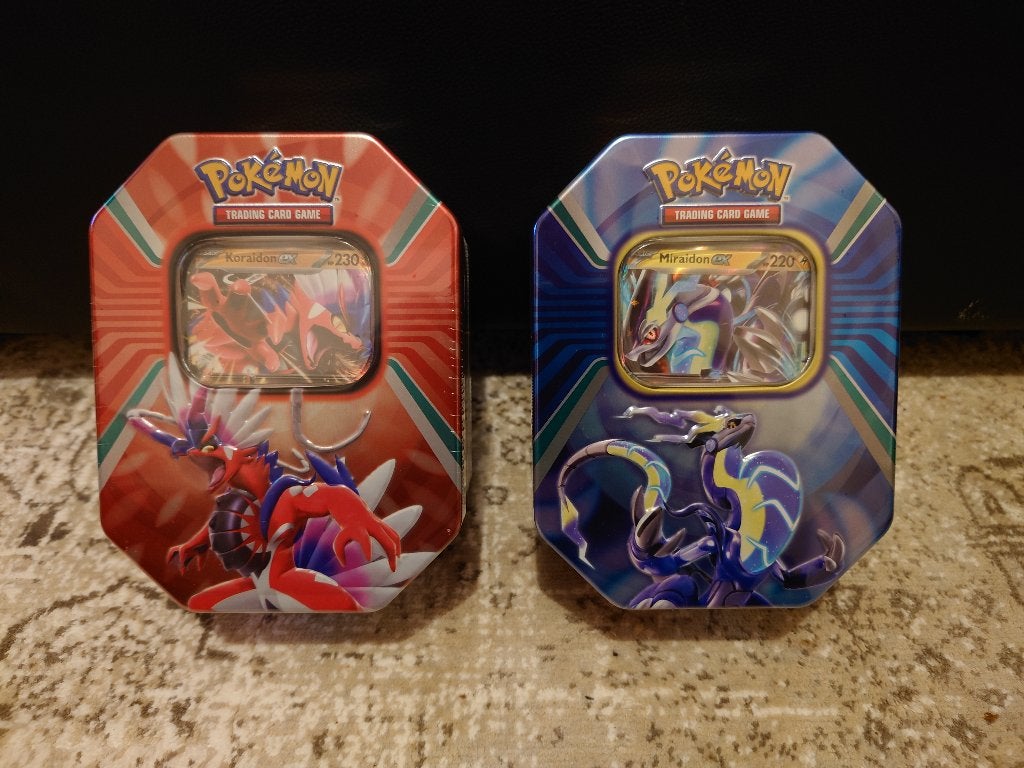 Diverse pokemon tins seal, Ophalen, Nieuw, Overige typen