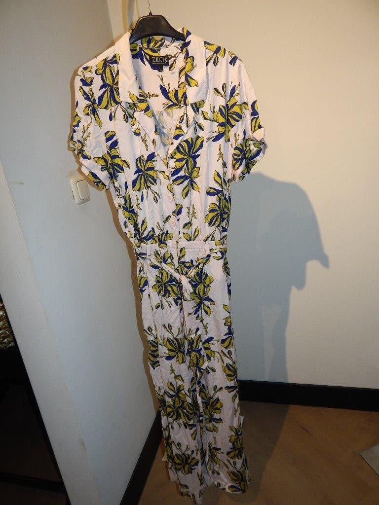 Zilch jumpsuit broekpak prachtige trendy print kleuren L, Maat 42/44 (L), Zo goed als nieuw, Zilch, Meerkleurig