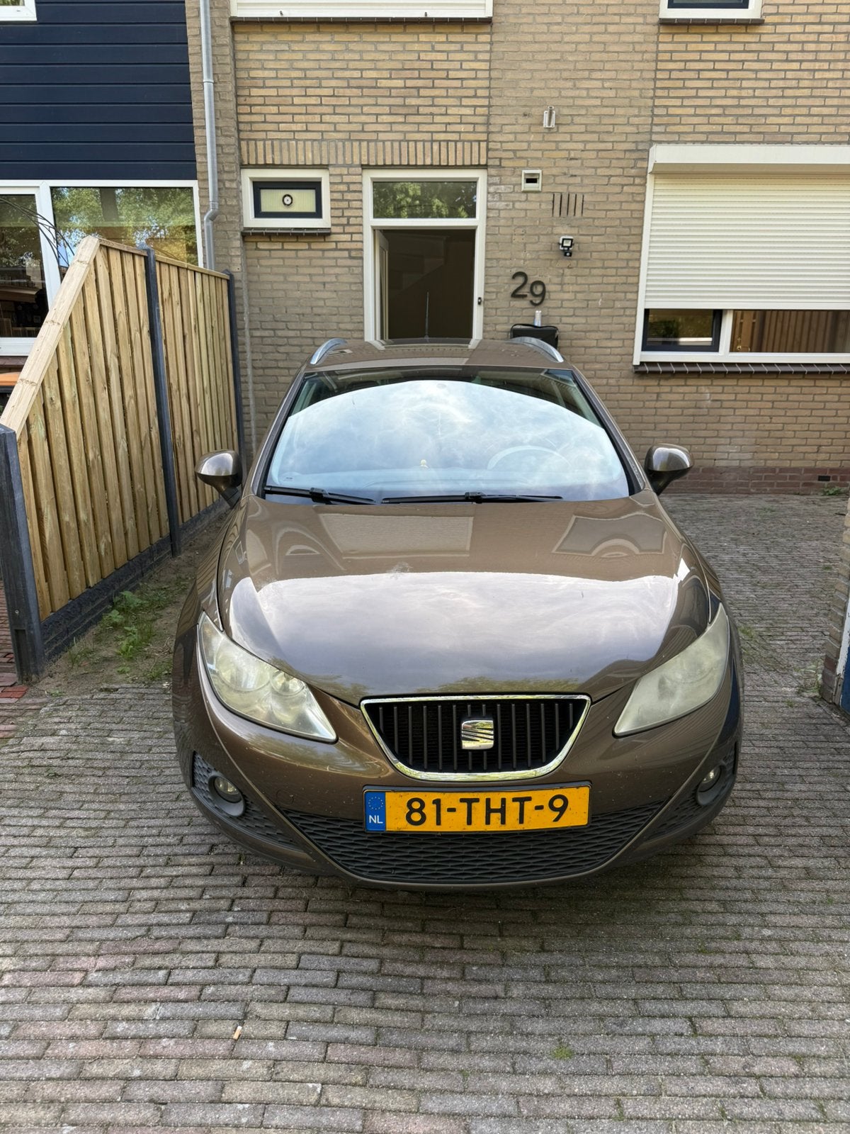 Seat Ibiza 1.2 TSI 77KW ST DSG 2012 Bruin, Auto's, Bruin, Origineel Nederlands, 19 km/l, Particulier