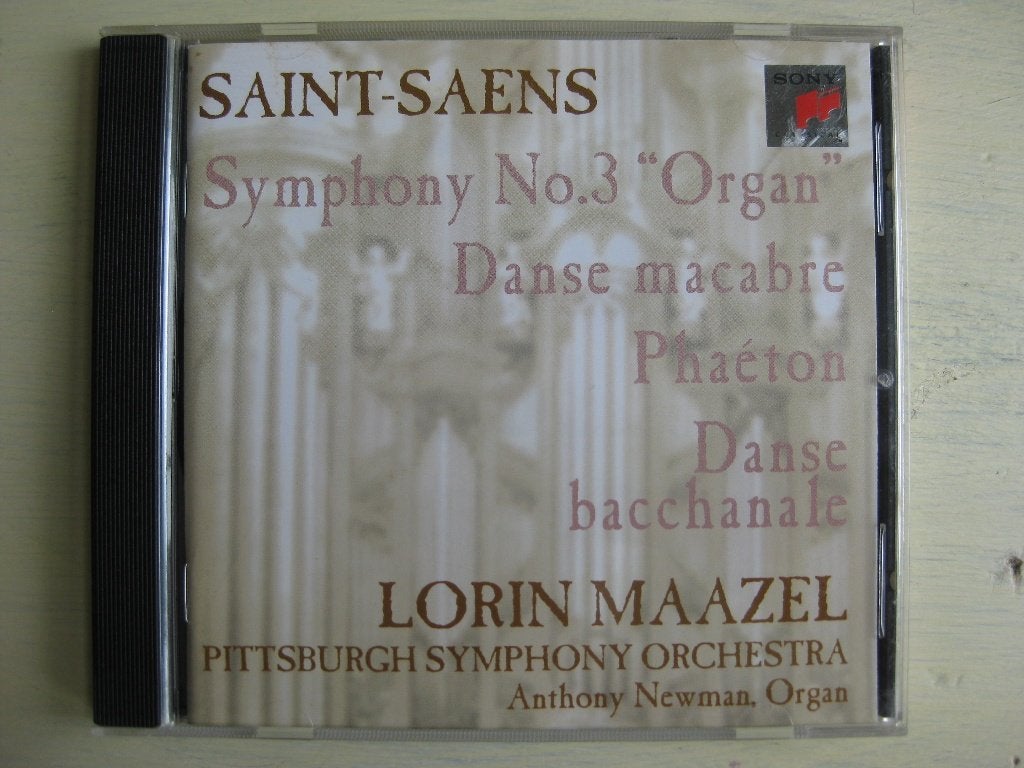 Saint-Saens: Symph.no. 3 "Organ" e.a.: Lorin Maazel, Newman, Gebruikt, Saint-Saëns, Ophalen of Verzenden, Romantiek