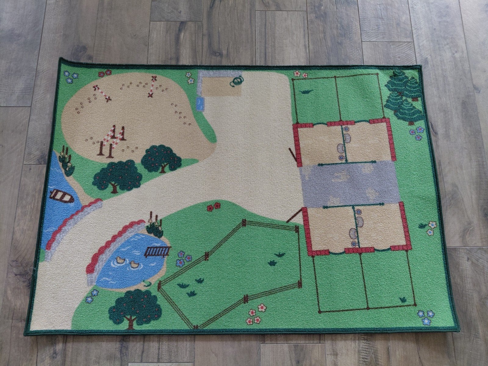 Schleich speelmat 130 x 90 cm, Ophalen, Zo goed als nieuw