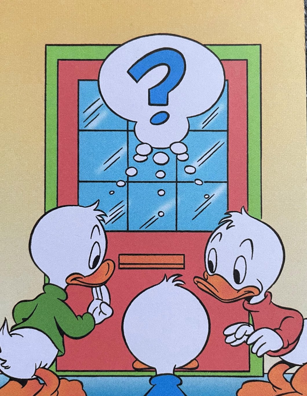 Gezocht: deze donald duck kaart, Boeken, Eén stripboek, Ophalen of Verzenden, Zo goed als nieuw