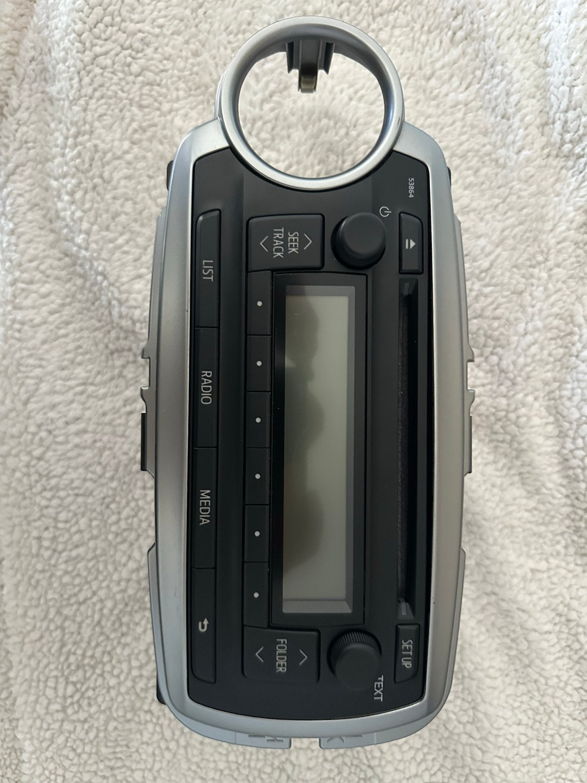 Originele Toyota Yaris 2014 Radio (86120-0D640), Auto diversen, Autoradio's, Ophalen of Verzenden, Gebruikt