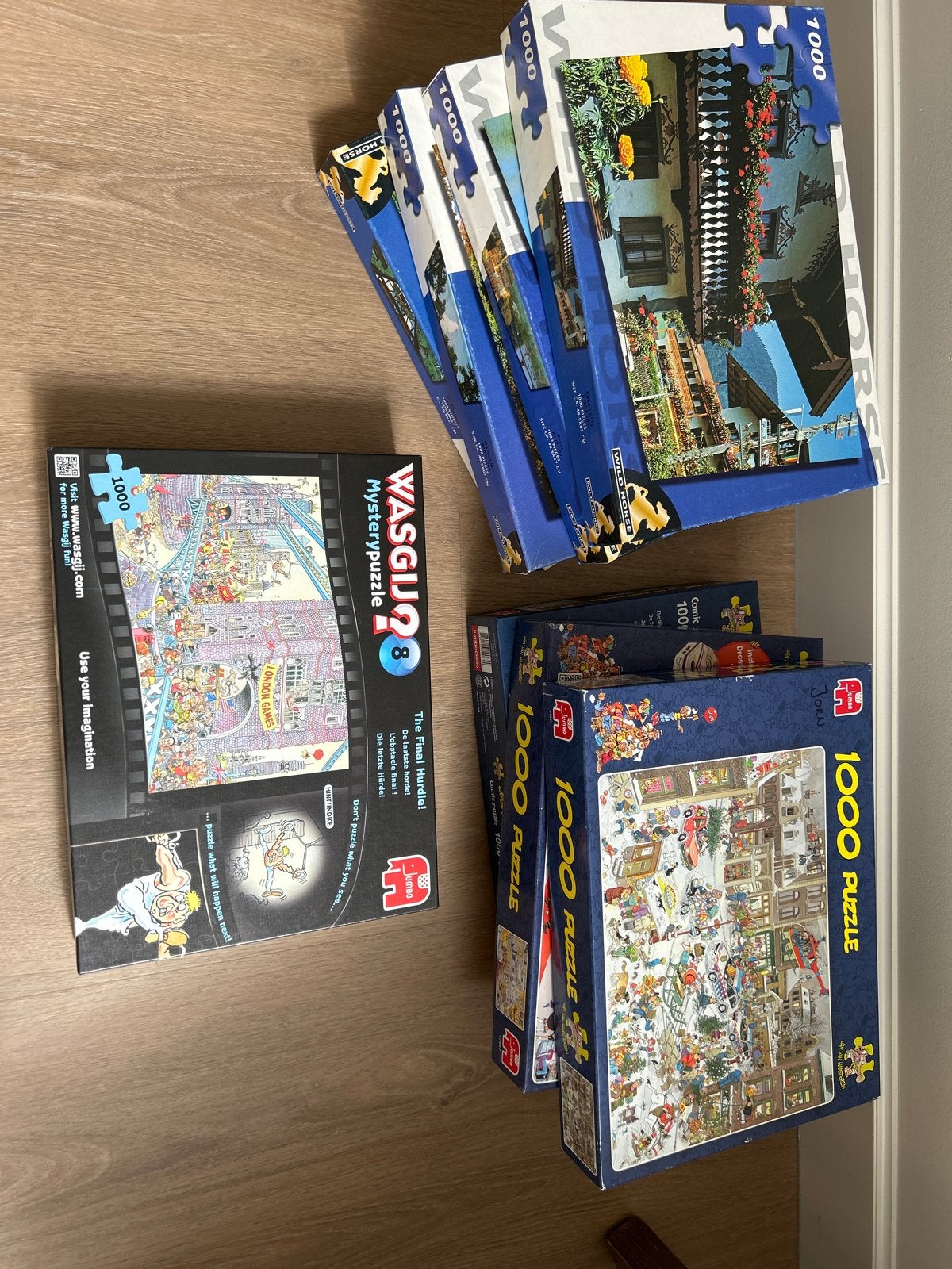 Diverse 1000-stukjes legpuzzels - Jan van Haasteren & meer, Ophalen, 500 t/m 1500 stukjes, Gebruikt, Legpuzzel