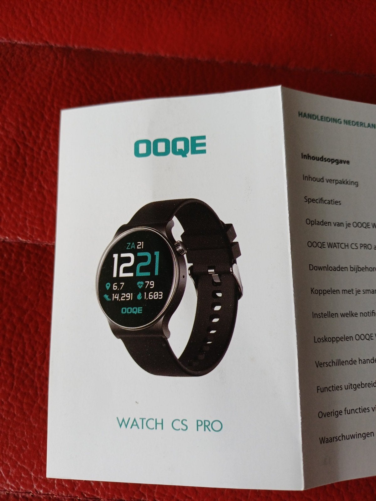 Nieuwe OOQE Watch CS Pro Smartwatch, Ophalen of Verzenden, Nieuw, OOQE