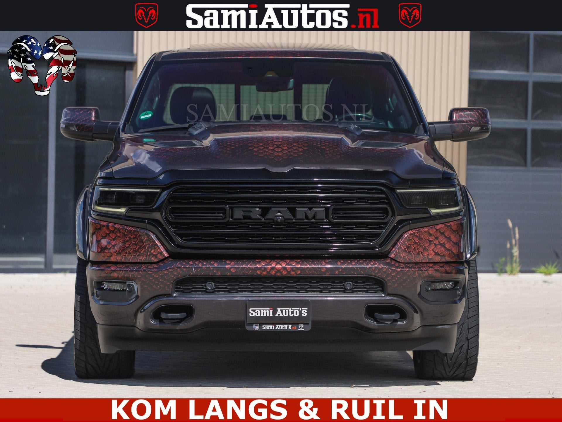 Dodge Ram COBRA HULK PACK | 5.7 V8 402 PK | LIMITED EDITION, Auto's, Automaat, Gebruikt, 5654 cc, Met garantie (alle)