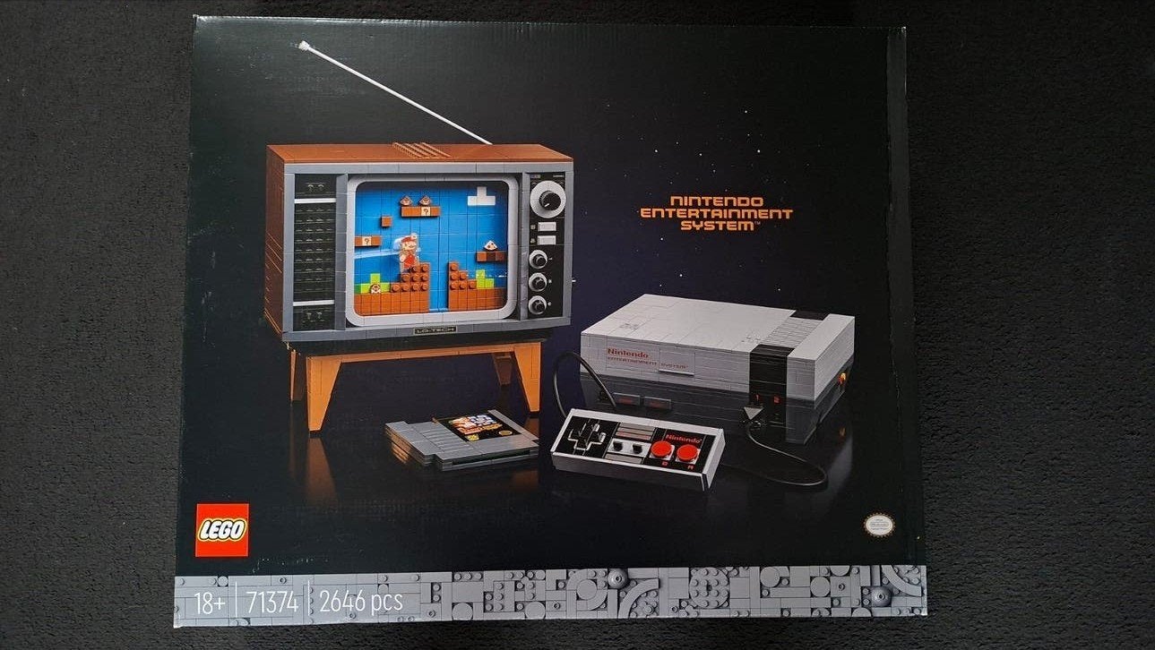 LEGO Nintendo Entertainment System (NES) 71374, Kinderen en Baby's, Speelgoed | Duplo en Lego, Lego, Ophalen of Verzenden, Zo goed als nieuw