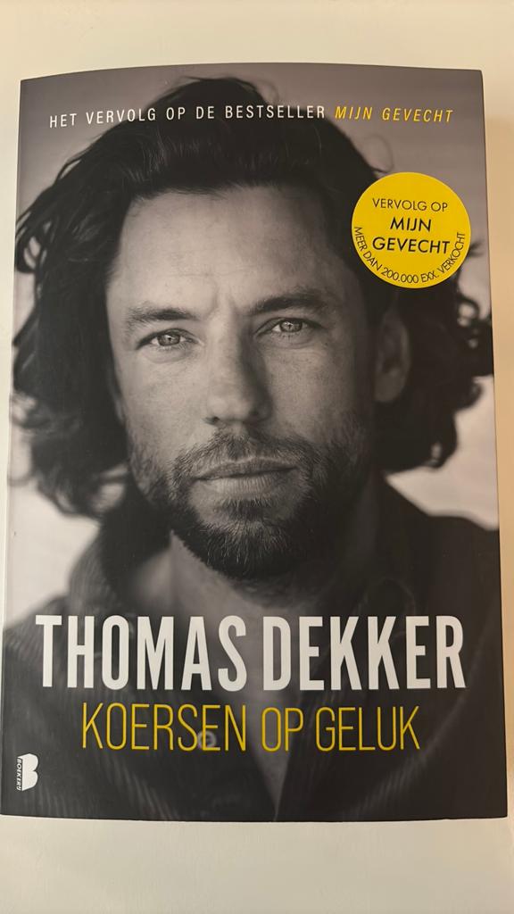 Thomas Dekker - Koersen op geluk, Ophalen of Verzenden, Zo goed als nieuw, Thomas Dekker