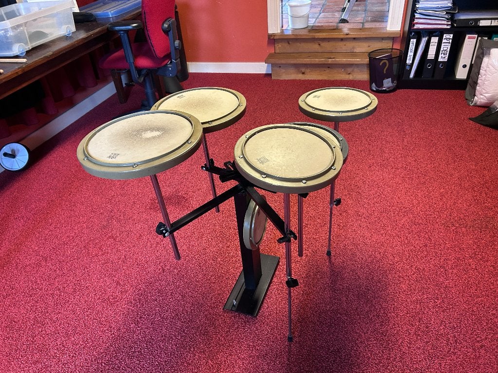 REMO Versatilic practicepads drumkit, Ophalen, Gebruikt, Overige merken