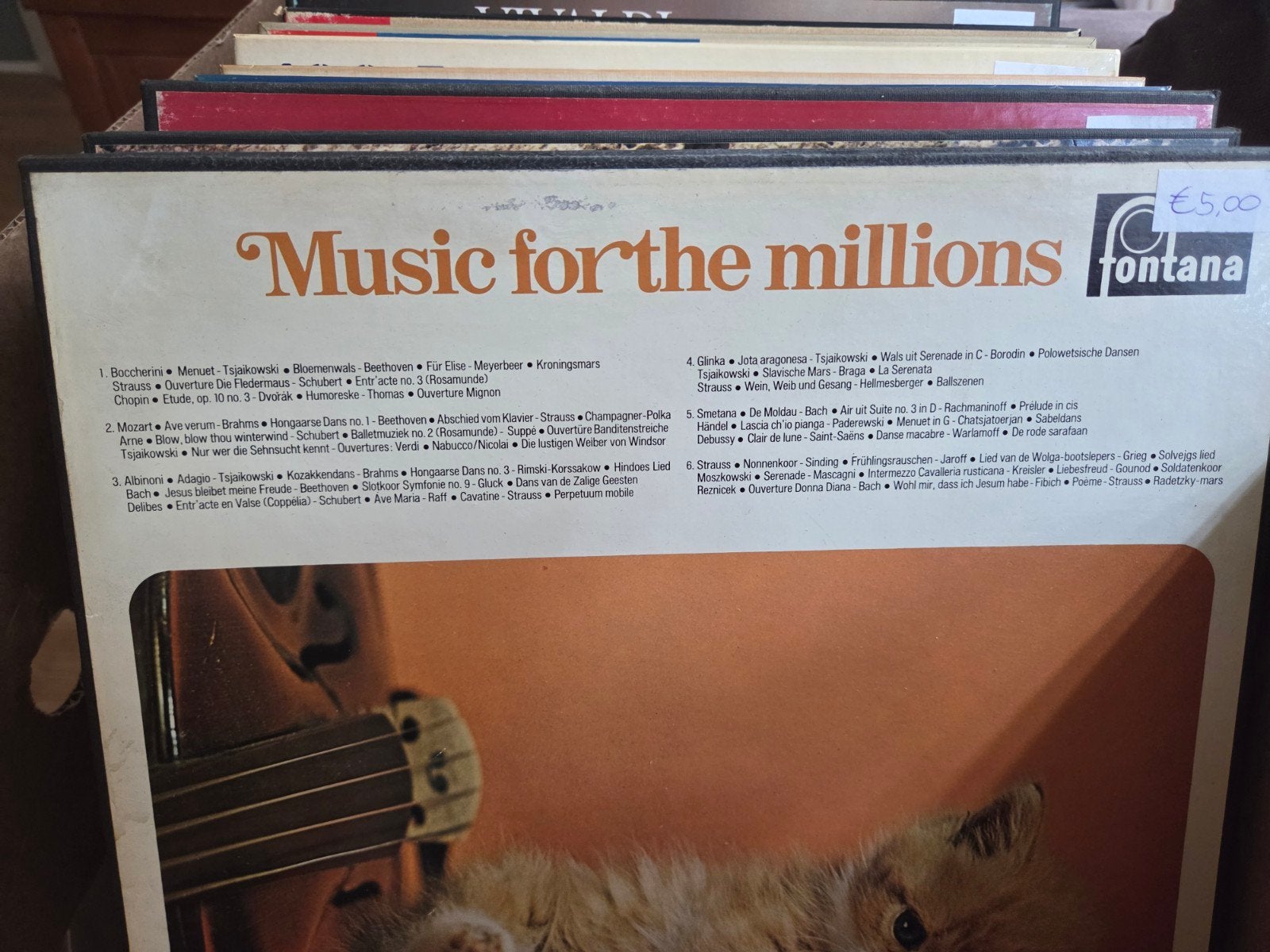 Diverse klassieke LP's - Bach, Vivaldi, Mozart, Mahler, Cd's en Dvd's, Vinyl | Klassiek, Ophalen, Gebruikt, Overige typen, 12 inch