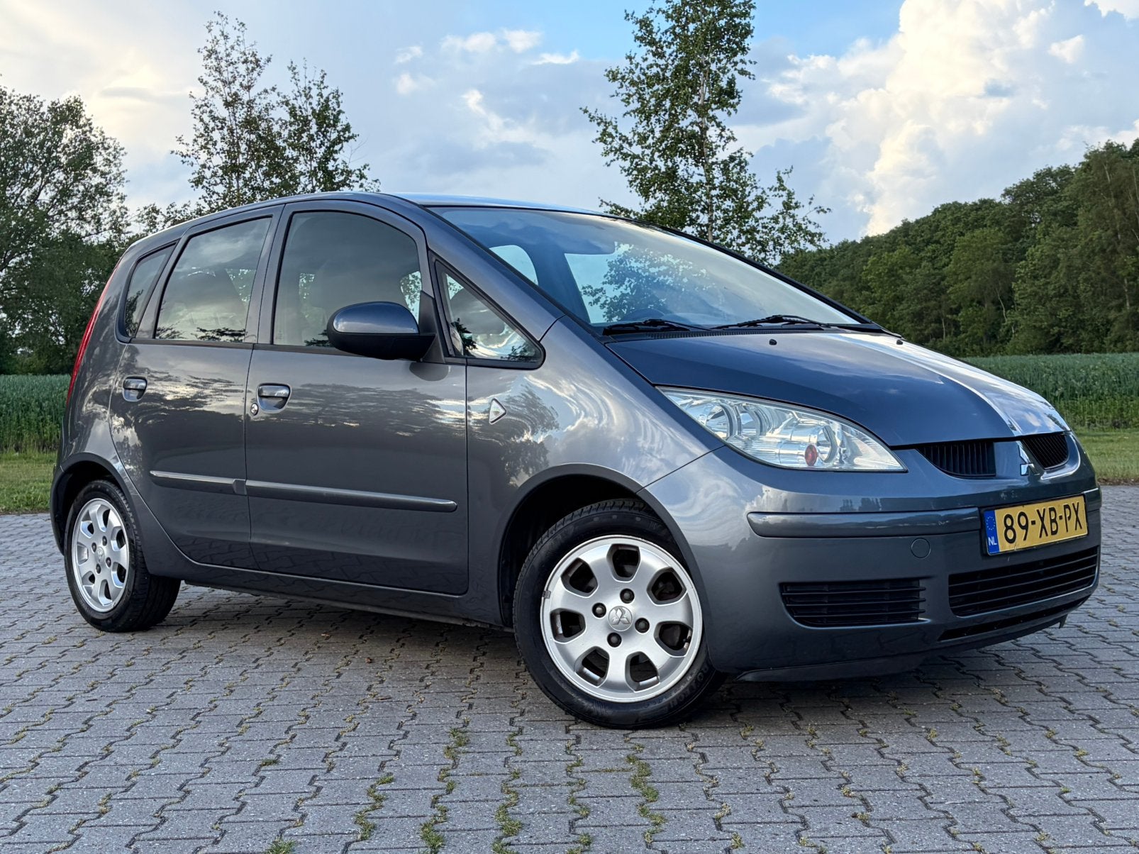Mitsubishi Colt 1.3 2007 Airco Trekhaak NAP Voll Onderhouden, Stof, 31 €/maand, Colt, Origineel Nederlands