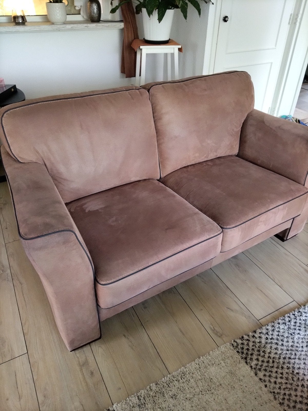 Tweezits bank, Ophalen, Gebruikt, 150 tot 200 cm, Tweepersoons