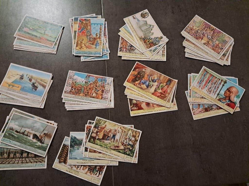 Liebig prenten  jaren 50/ 60, Ophalen of Verzenden, 1960 tot 1980, Gebruikt, Overige onderwerpen